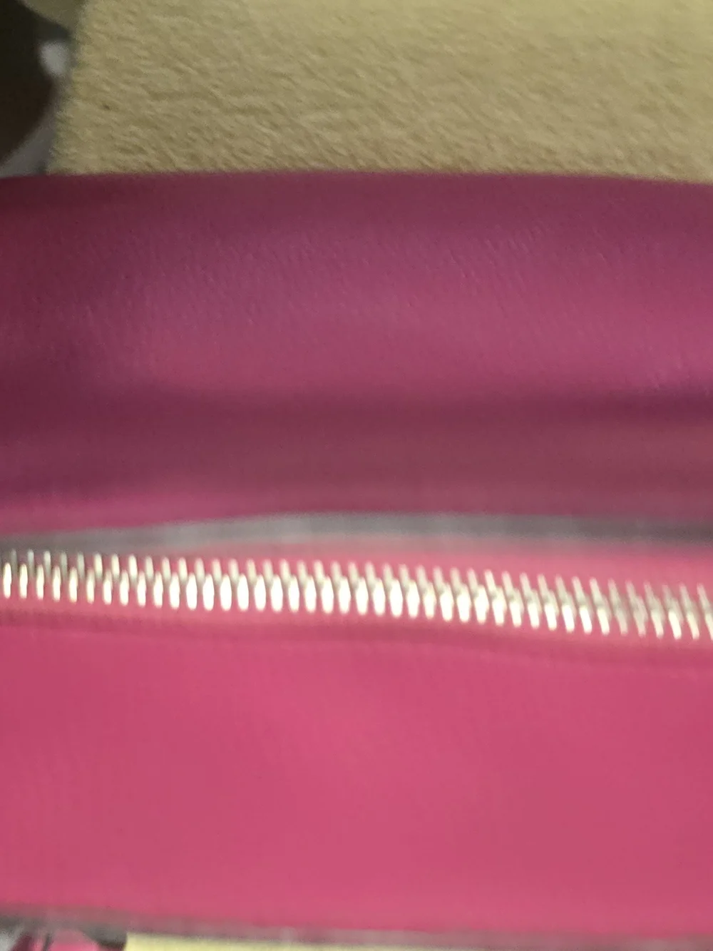 Coach Small Tote Dahlia Pink Pebbled LeatherBag W Dust Bag